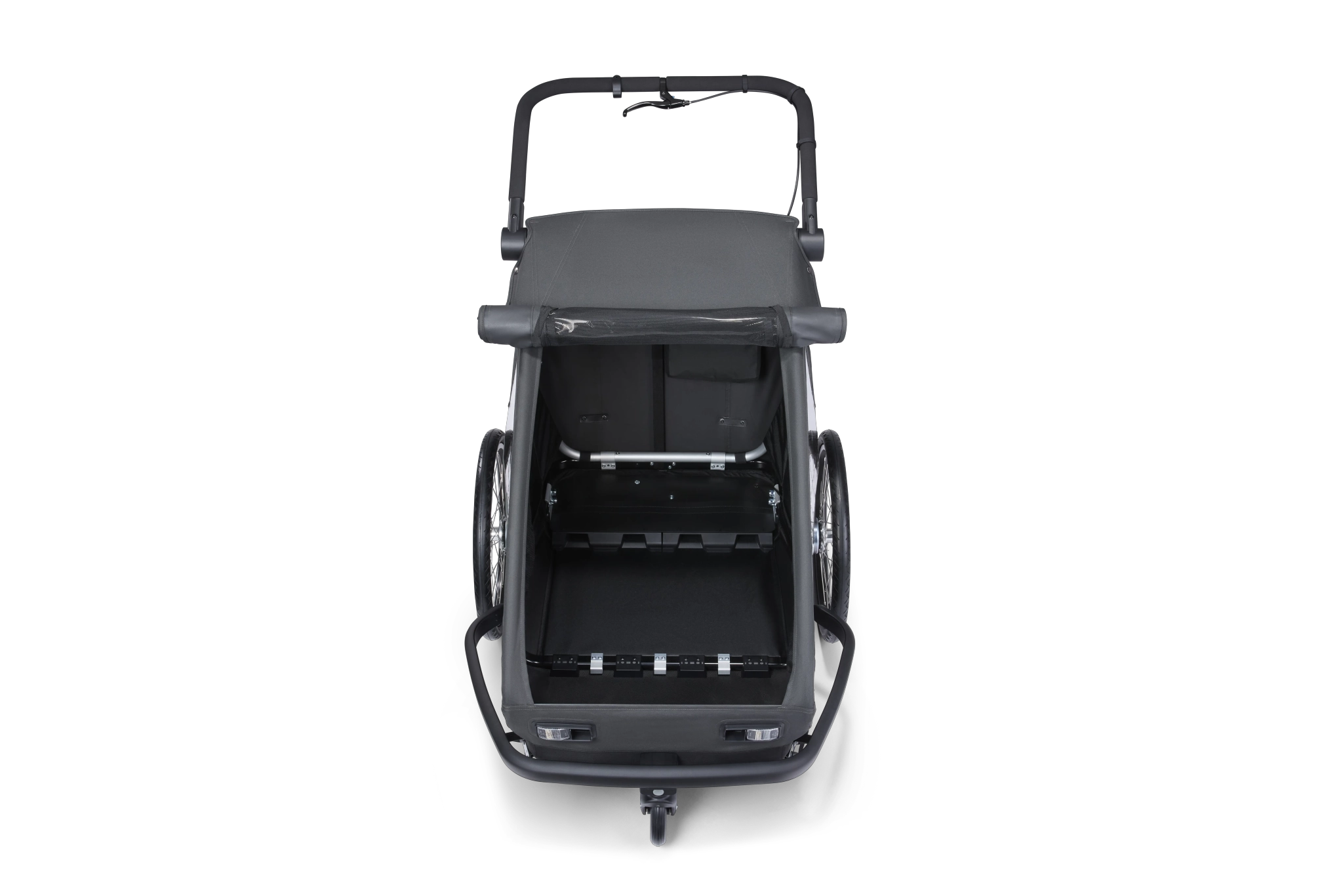 Yuuna modular bike trailer – Kid, Dog, Cargo Moonlight Black 2